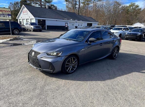 JTHBA1D20H5053494 2017 LEXUS IS Gray უკანა მარჯვენა