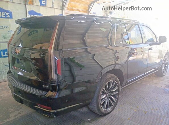 1GYS3RKL1MR157026 2021 CADILLAC ESCALADE Черный 