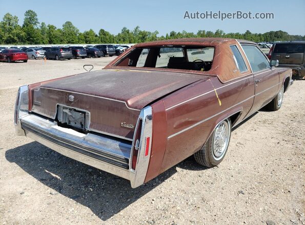 6D47S9C384282 1979 CADILLAC DEVILLE Brown Przód prawy