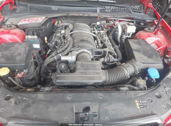 6G3F15RW2GL214284 2016 CHEVROLET SS Красный Вид сзади
