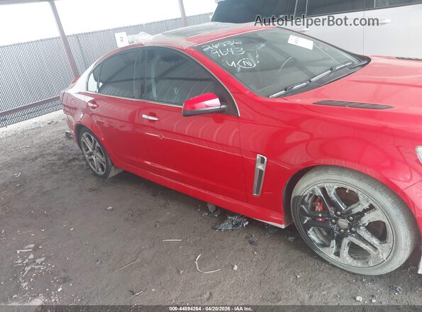6G3F15RW2GL214284 2016 CHEVROLET SS Красный Вид задней части салона