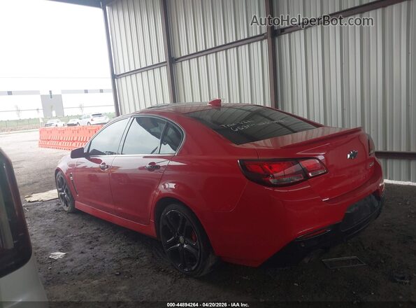 6G3F15RW2GL214284 2016 CHEVROLET SS Красный Панорамный вид салона 360°