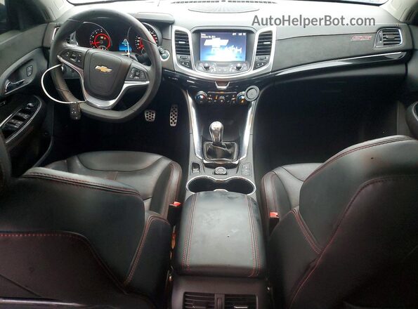 6G3F25RW9GL224291 2016 CHEVROLET SS Black 