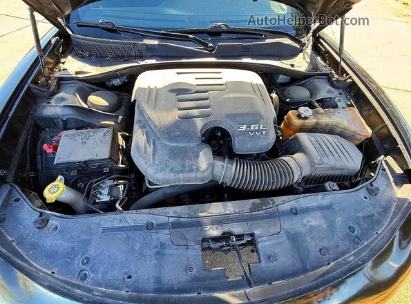 2C3CDXHG2MH575251 2021 DODGE CHARGER Black წინა პანელის ხედი