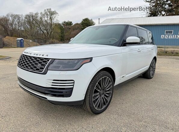SALGS5RE9KA537606 2019 LAND ROVER RANGE White Trasero derecho