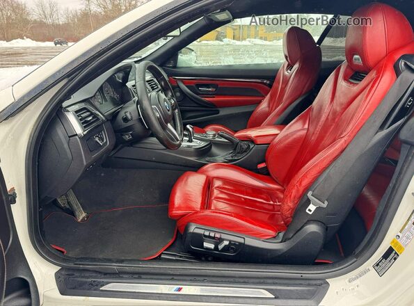 WBS3U9C57GP969947 2016 BMW M4 White 360 interior view
