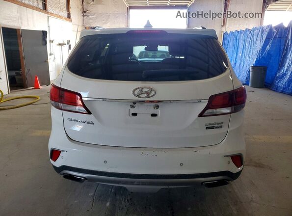 KM8SRDHF0HU170602 2017 HYUNDAI SANTA White 