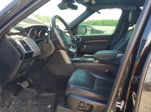 SALRRBBV1HA011217 2017 LAND ROVER DISCOVERY Black Вид панелі приладів