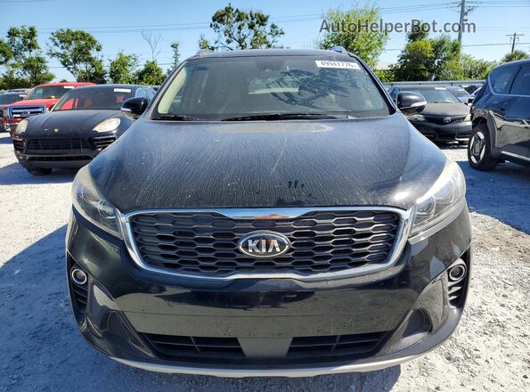 5XYPH4A51KG453369 2019 KIA SORENTO Black 