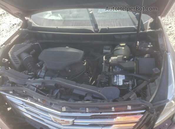 1GYKNARS6HZ138356 2017 CADILLAC XT5 Red Вид наклейки з VIN-кодом