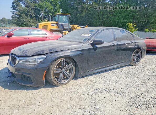 WBA7B0C55JG527229 2018 BMW 7 SERIES Black Trasero izquierdo