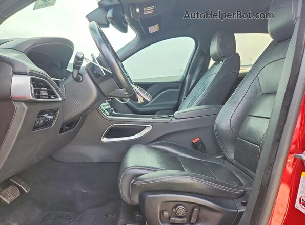SADCM2BVXHA887803 2017 JAGUAR F-PACE Red Вид панелі приладів