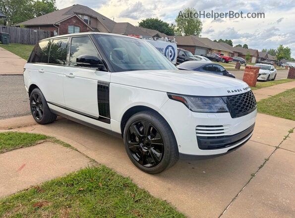 SALGS2SE4LA579028 2020 LAND ROVER RANGE ROVER White Задня ліва чверть