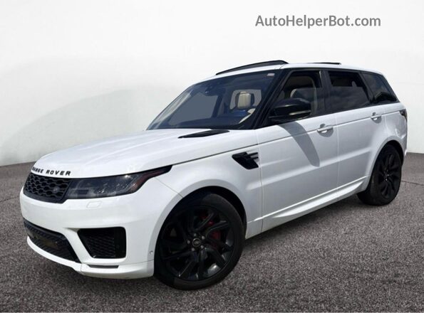 SALWV2REXJA188682 2018 LAND ROVER RANGE ROVER White Tył lewy