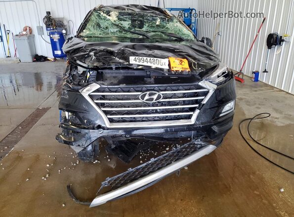 KM8J3CALXLU271422 2020 HYUNDAI TUCSON Black უკანა ხედი