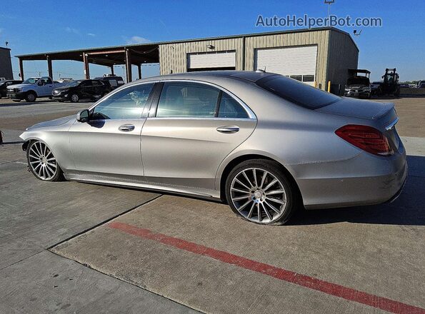WDDUG8CB0GA214053 2016 MERCEDES-BENZ S-CLASS Silver Trasero derecho