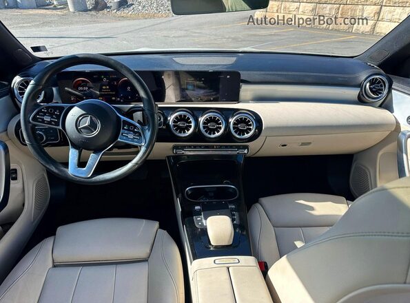 W1K5J4GB6PN384130 2023 MERCEDES-BENZ CLA-CLASS Белый Вид щитка приборов