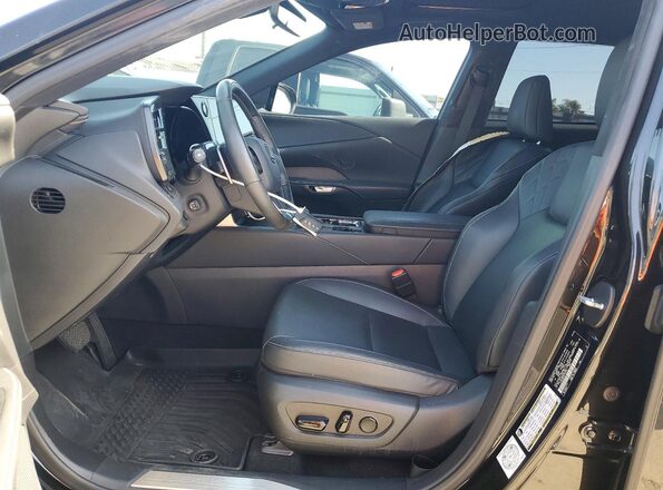 2T2BAMBA0PC007187 2023 LEXUS RX Black Առջևի վահանակի տեսք