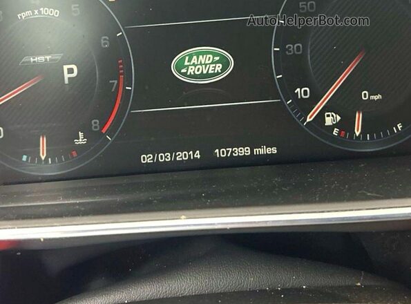 SALWS2VF2GA558183 2016 LAND ROVER RANGE ROVER Red Սարքավորումների վահանակի տեսք