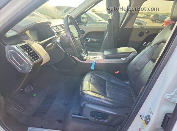 SALWR2RK8JA403678 2018 LAND ROVER RANGE ROVER White Առջևի վահանակի տեսք