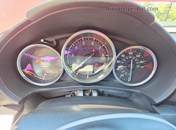 JM1NDAM73P0552108 2023 MAZDA MX-5 Red Vista de los asientos traseros
