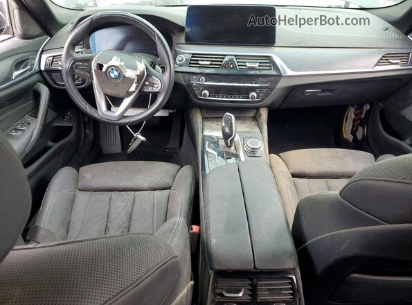 WBA13AG07NCK52211 2022 BMW 5 SERIES Black Вид щитка приладів