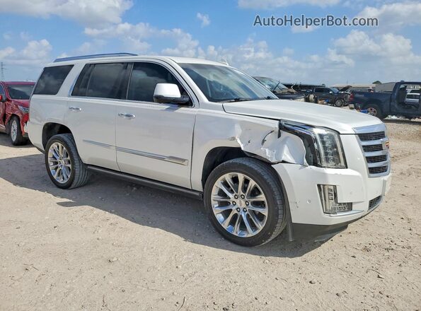 1GYS4CKJ9KR127049 2019 CADILLAC ESCALADE Белый Вид спереди