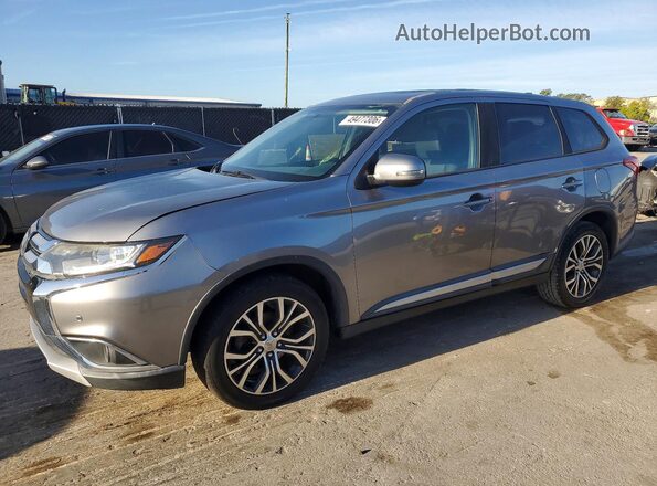 JA4AD3A32HZ052301 2017 MITSUBISHI OUTLANDER Серый Задняя левая четверть