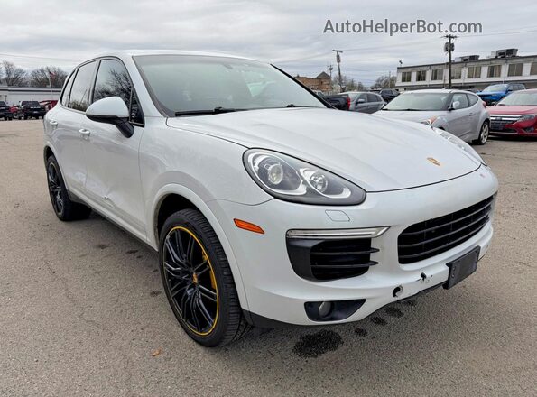 WP1AA2A21JKA02261 2018 PORSCHE CAYENNE White Հետևի ձախ