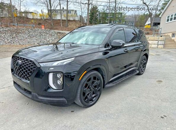 KM8R7DHE2MU209549 2021 HYUNDAI PALISADE Черный Задняя левая четверть