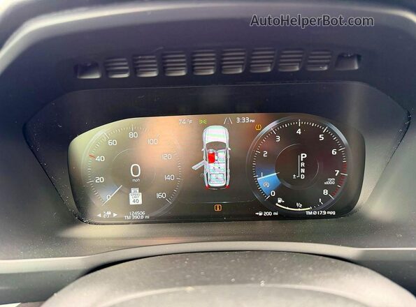 YV4A22PK7J1216180 2018 VOLVO XC90 Black 