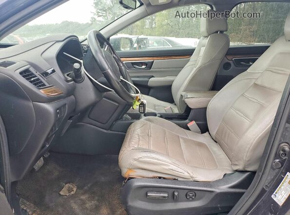 7FARW1H89HE016589 2017 HONDA CR-V Gray წინა პანელის ხედი