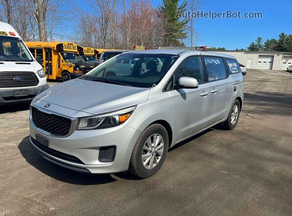 KNDMA5C1XJ6403384 2018 KIA SEDONA Silver 