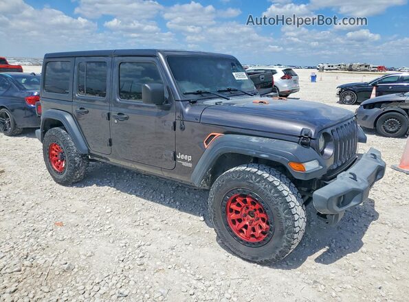 1C4HJXDG0KW612537 2019 JEEP WRANGLER Gray 