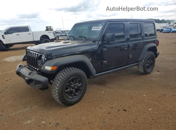 1C4HJXDN9MW556700 2021 JEEP WRANGLER Black 