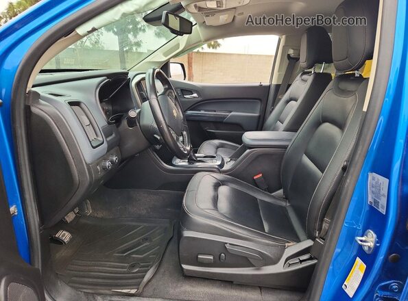 1GCGTDEN3M1227040 2021 CHEVROLET 1500 Blue Սալոնի դիմացի տեսք