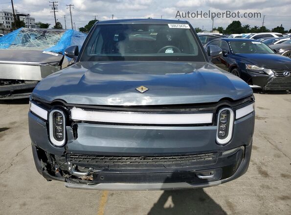7FCTGAAA4NN007706 2022 RIVIAN RIT Gray Вид ззаду