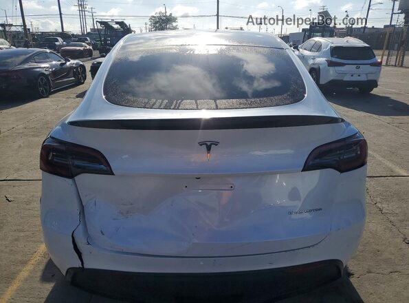 7SAYGDEE0PA052489 2023 TESLA MODEL Y White Vista interior delantera