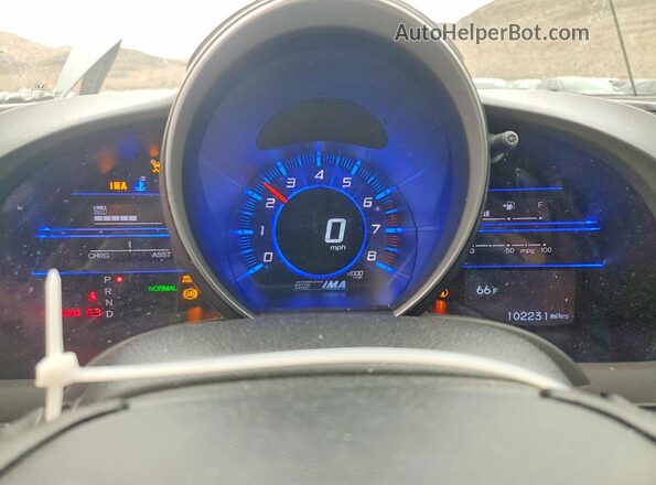 JHMZF1D43GS001410 2016 HONDA CR-Z Серый Вид задних сидений