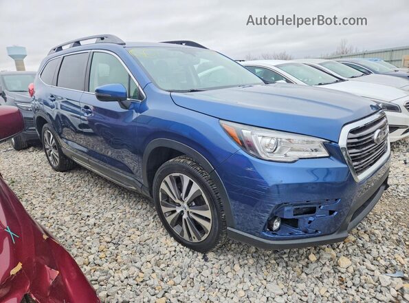 4S4WMAJD1K3458522 2019 SUBARU ASCENT Синий Вид спереди