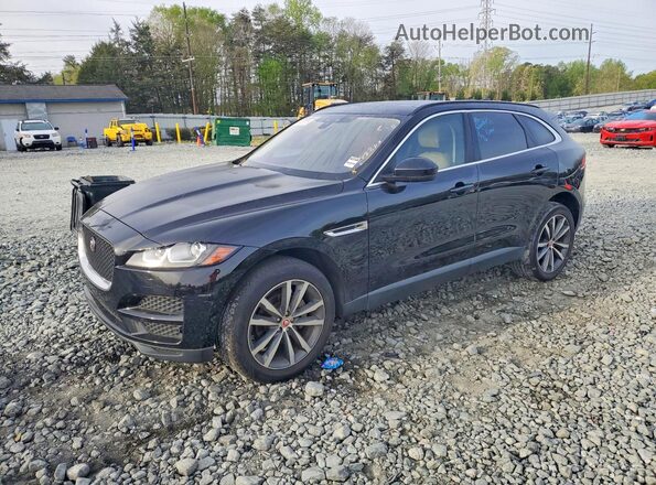 SADCK2FN2JA288285 2018 JAGUAR F-PACE Black Задня ліва чверть