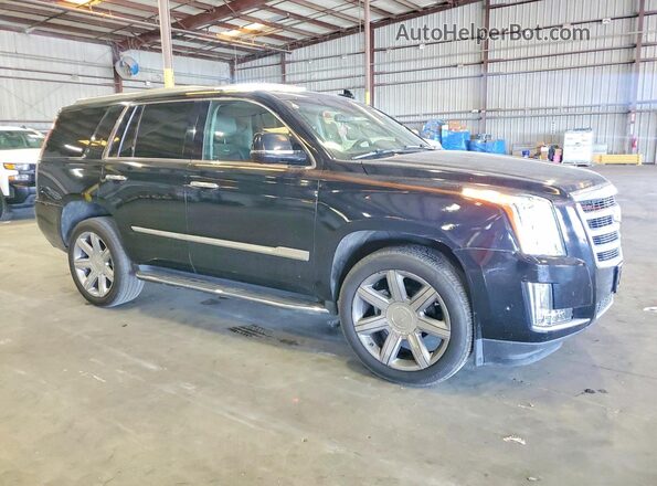 1GYS4BKJ7JR395770 2018 CADILLAC ESCALADE Black Դիմացի տեսք