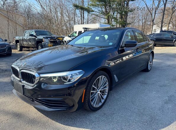 WBAJE7C58KWW14782 2019 BMW 5 SERIES Черный Задняя правая четверть