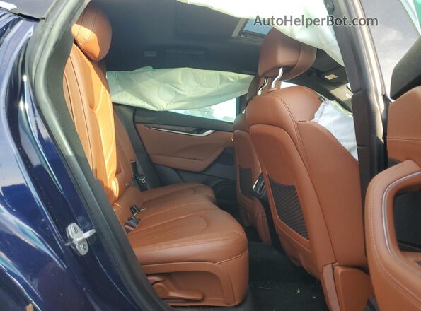 ZN661XUA6MX370853 2021 MASERATI LEVANTE Blue Rear interior view