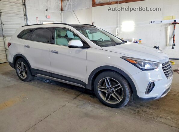 KM8SRDHF0HU170602 2017 HYUNDAI SANTA White 