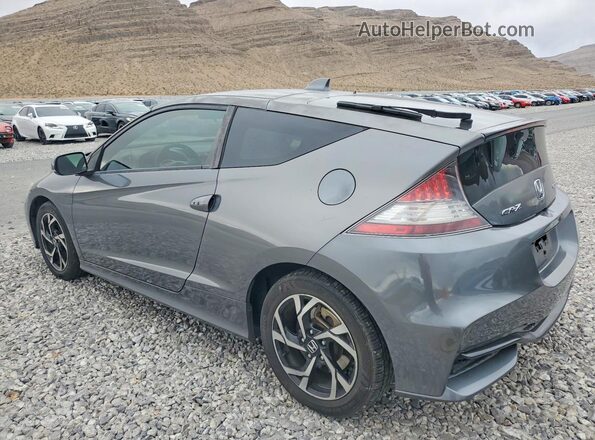 JHMZF1D43GS001410 2016 HONDA CR-Z Серый Задняя правая четверть