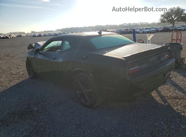 2C3CDZGG8LH155778 2020 DODGE CHALLENGER Черный Задняя правая четверть