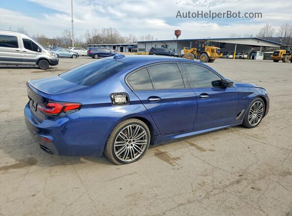 WBAJB9C5XJB286100 2018 BMW M5 Blue Delantero derecho