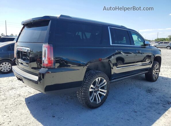 1GKS1HKJ6JR224689 2018 GMC YUKON Черный Передняя правая четверть