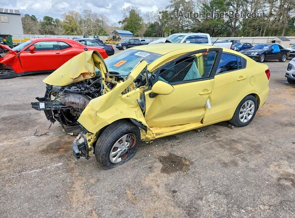 KNADM4A32G6681854 2016 KIA RIO Yellow 